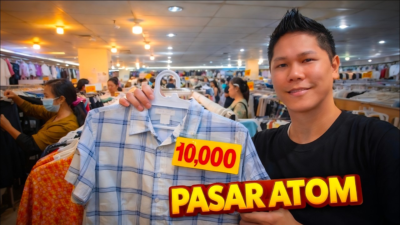 Lorong Rahasia ke PASAR ATOM?! Menemukan SURABAYA di JAKARTA Jantung Pasar Baru!