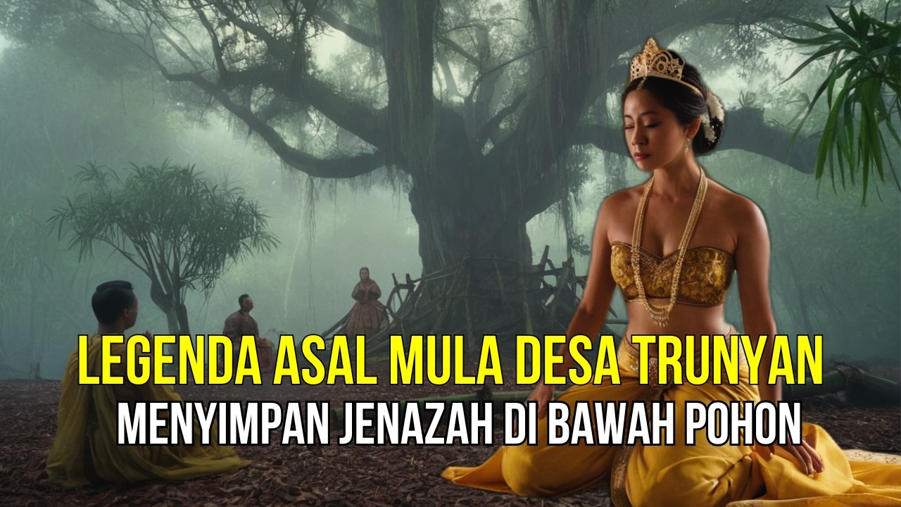 Legenda Asal Mula Desa Trunyan Bali , masyarakat Desa Trunyan jenazah  di letakkan ..#cerita #bali