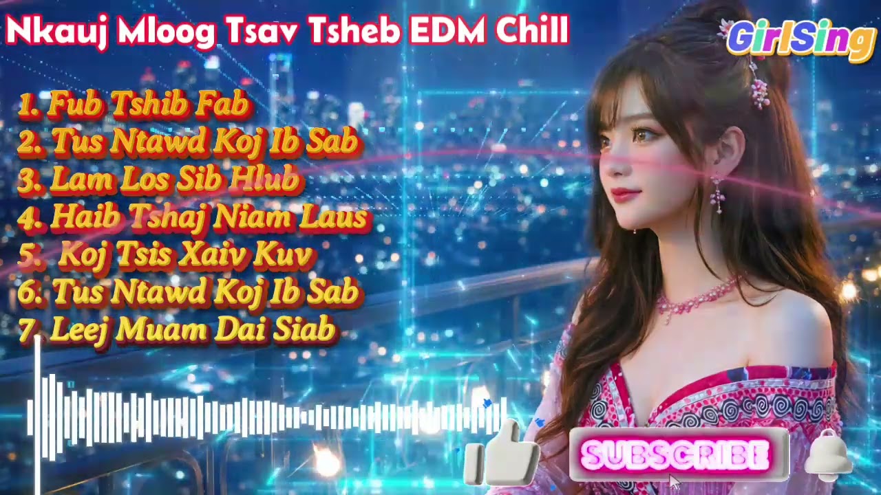 Nkauj Mloog Tsav Tsheb EDM Chill  | Hmong Driving Music Mix 2026 | Suno AI