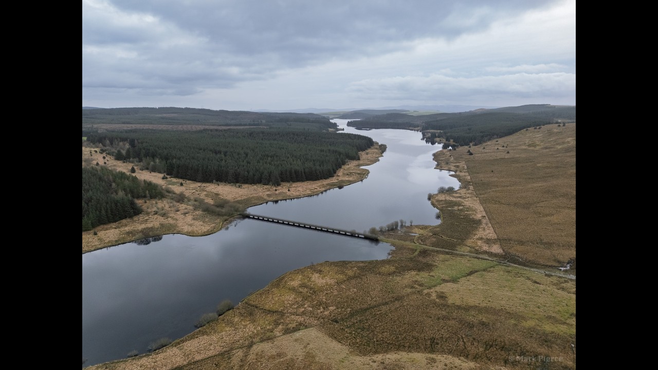 SEVEN mile WALK around ALWEN reservoir