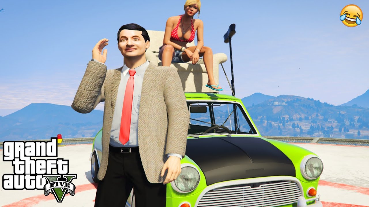 GTA 5 - Playing as Mr. Bean (funny moments)