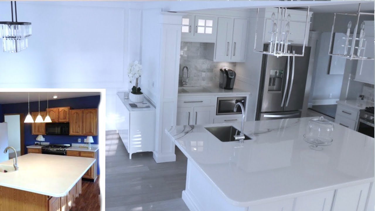 KITCHEN REVEAL | White Kitchen + Dining Room Sneak Peek!