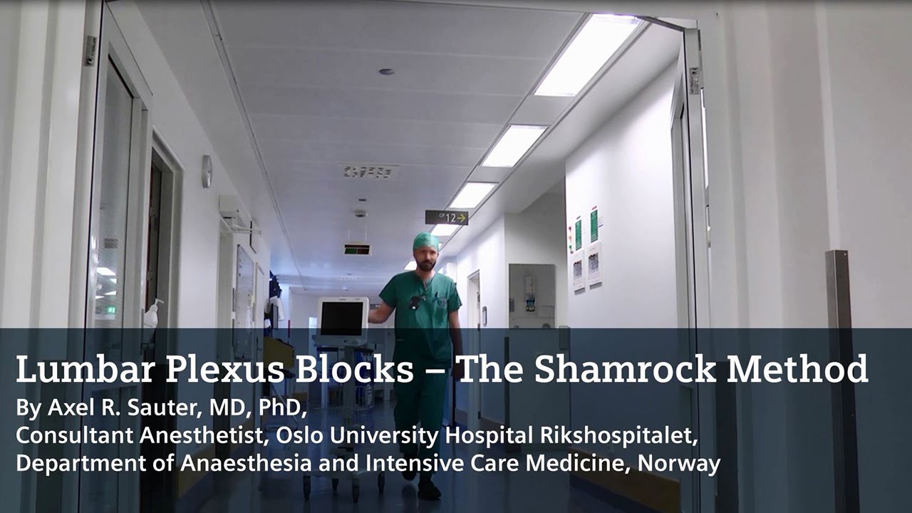 Lumbar Plexus Block with Wireless Ultrasound
