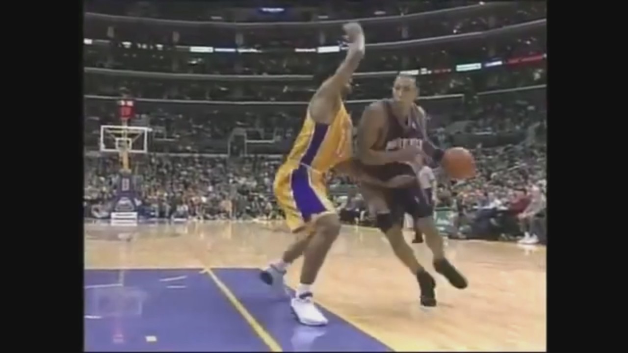 Shawn Marion 18 Points 3 Blk @ Lakers, 2000-01.