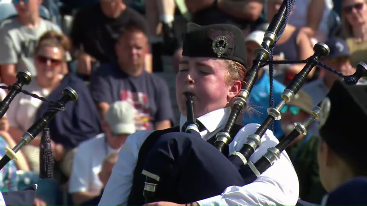 Peoples Ford Boghall & Bathgate Pipe Band | MSR Performance | World Pipe Band Championships 2025