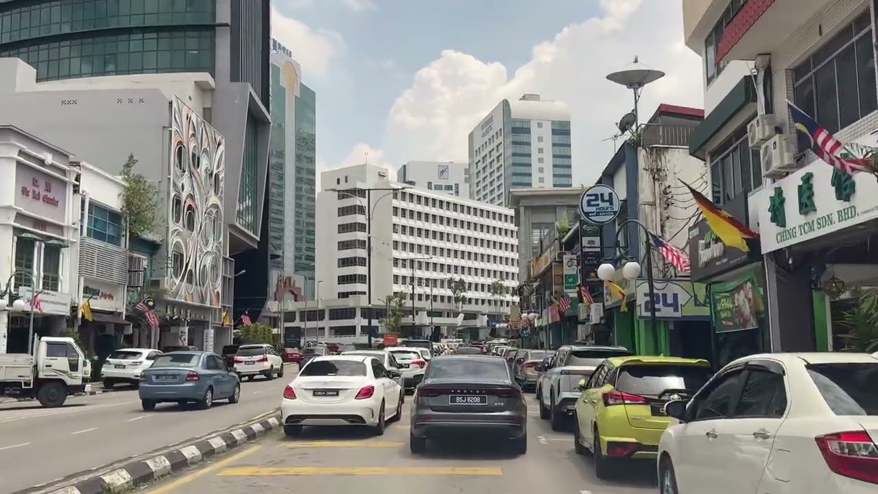 BANDARAYA KUCHING CANTIK & BERSIH❤️SARAWAK CAPITAL CITY🎶MUST VISIT‼️