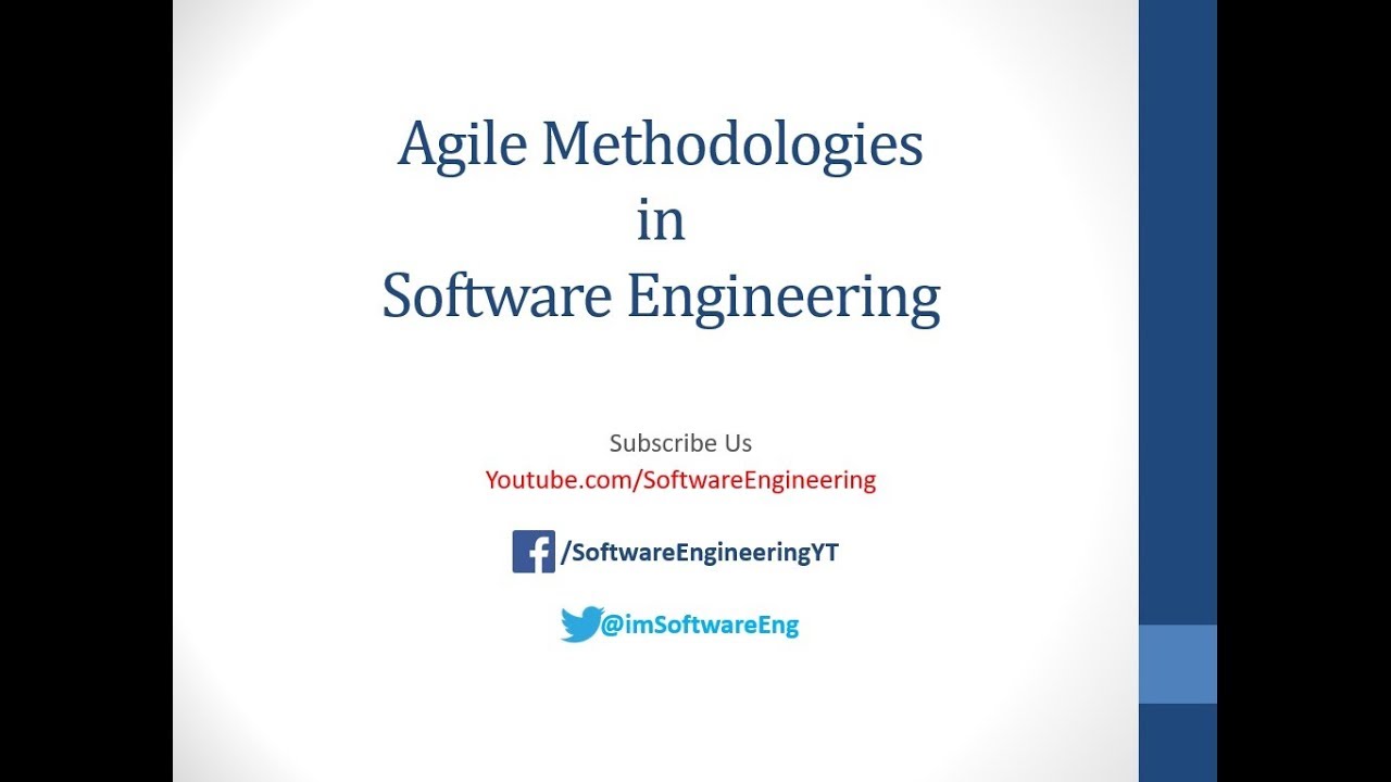 Agile Methodologies | What is Agile | Agile Framework in Software Engineering