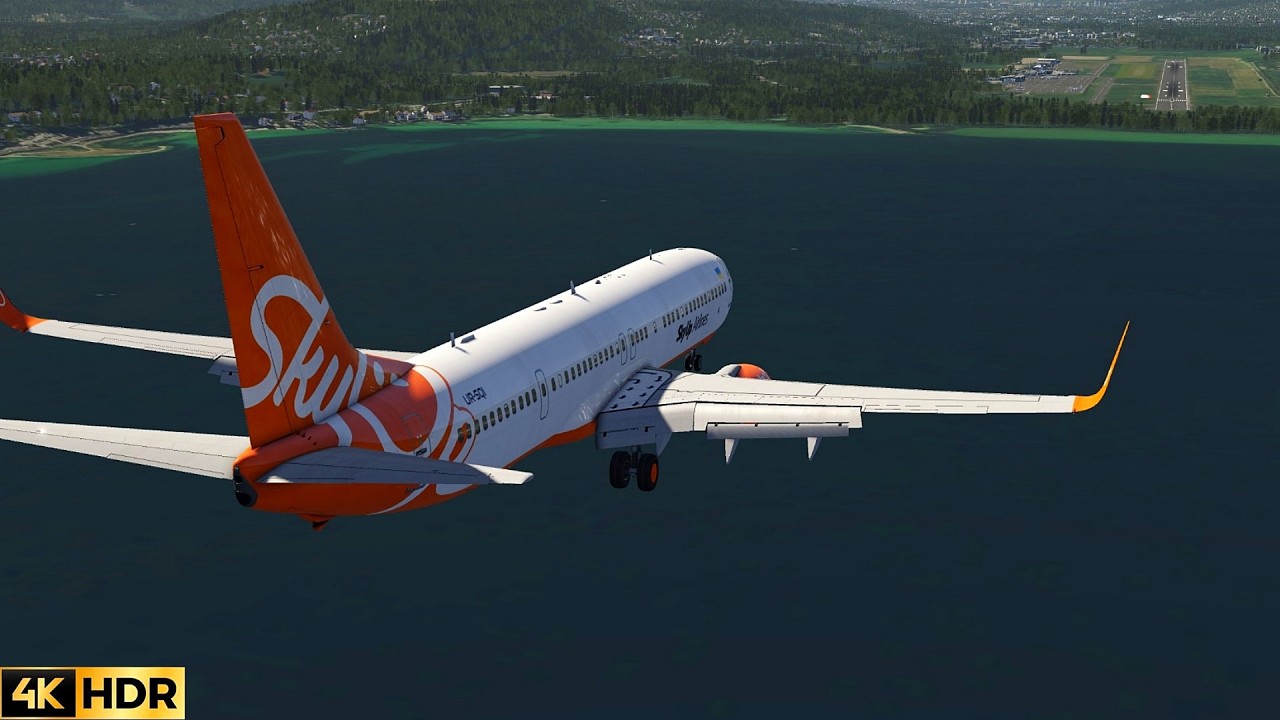 4K | Aerofly FS Global | Catania Fontanarrosa - Chambery Aix Les Bains | Ultra Graphics