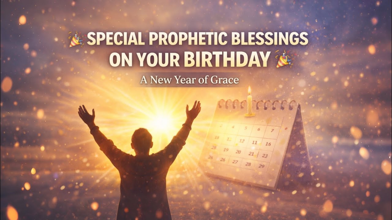 Special Prophetic Blessings On Your Birthday