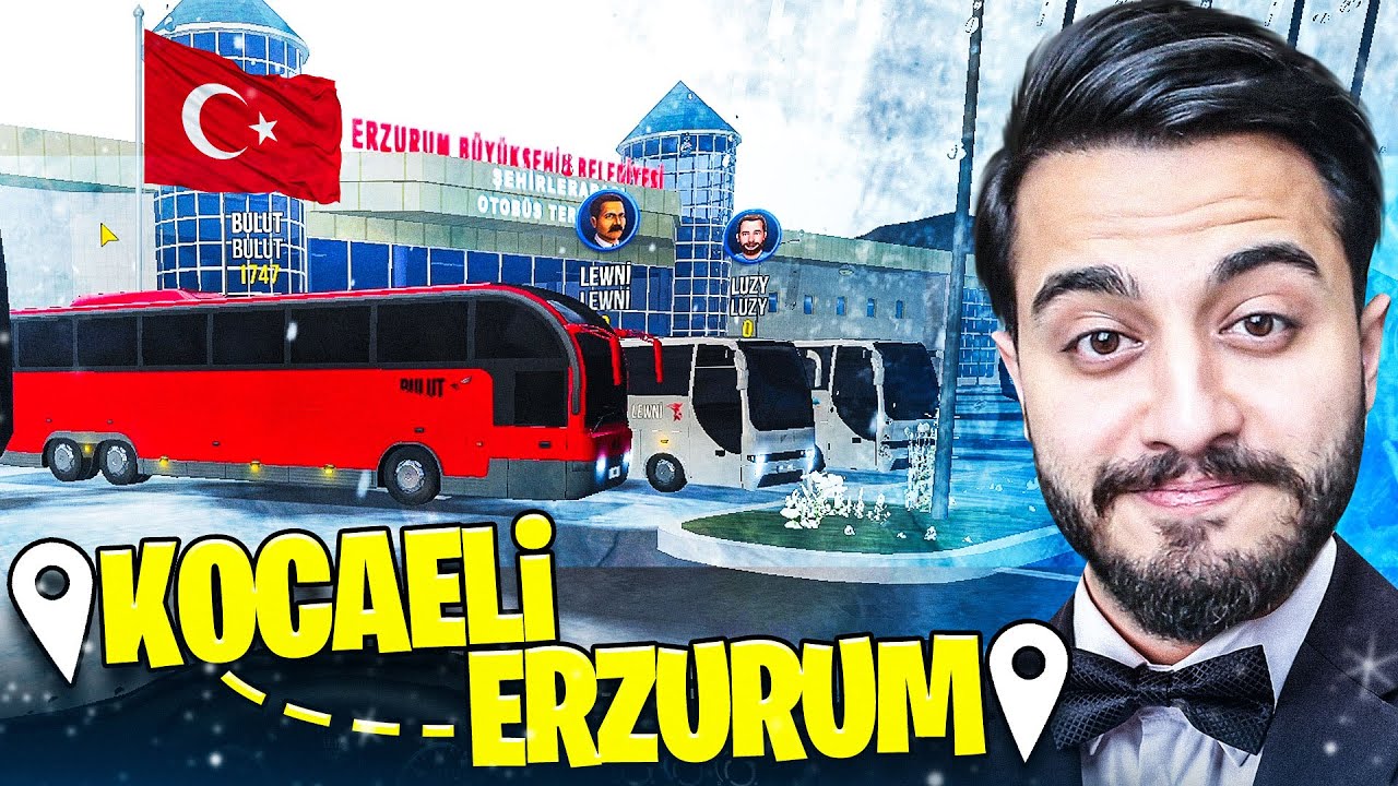 4 OTOBÜS KOCAELİNDEN ERZURUMA GİDİYORUZ! 10 AY SONRA TEKRAR BUS SİMÜLATÖR ULTİMATE!