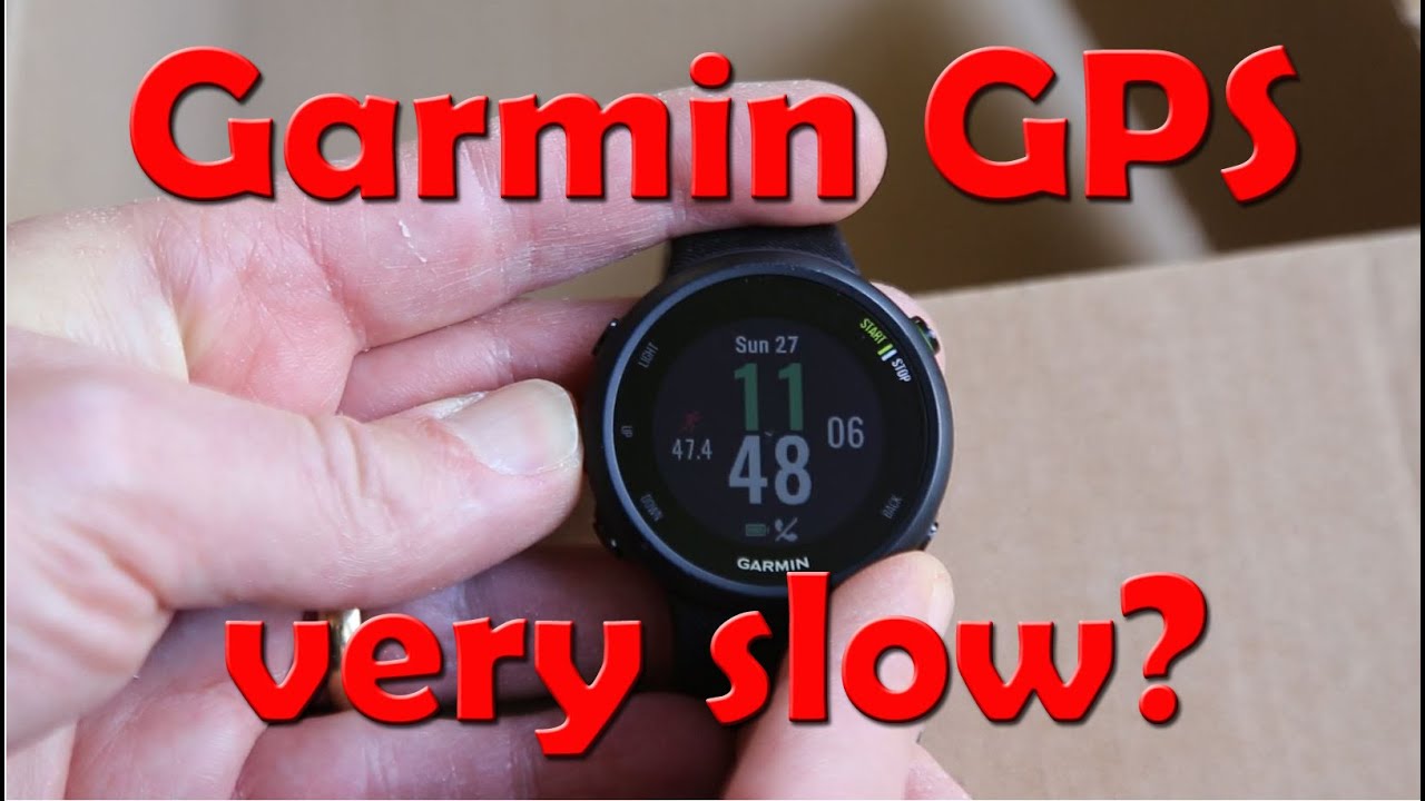 Часы Garmin 45 Forerunner GPS очень медленно ожидают подключения к сигналу. Как исправить ошибку ...