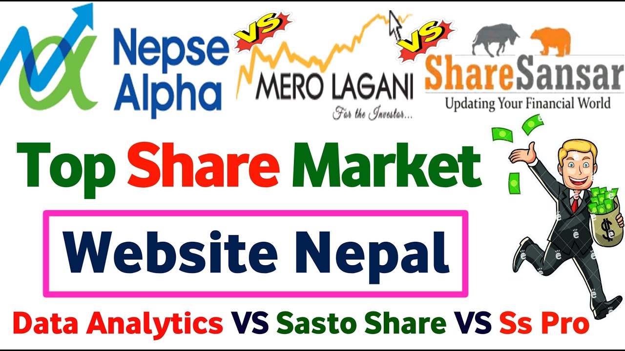 Top Stock Market Website In Nepal | Nepse Alpha VS Merolagani VS Share Sansar | which one is best