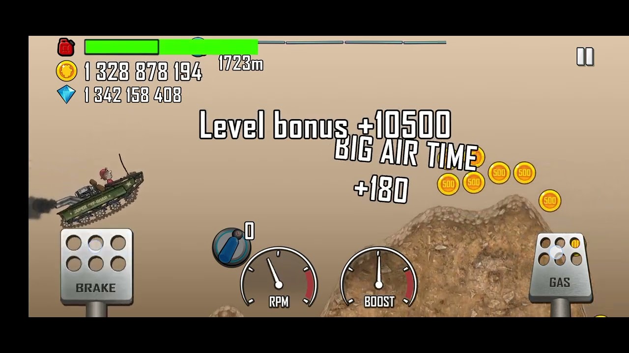 Hill climb racing game with super offroder 