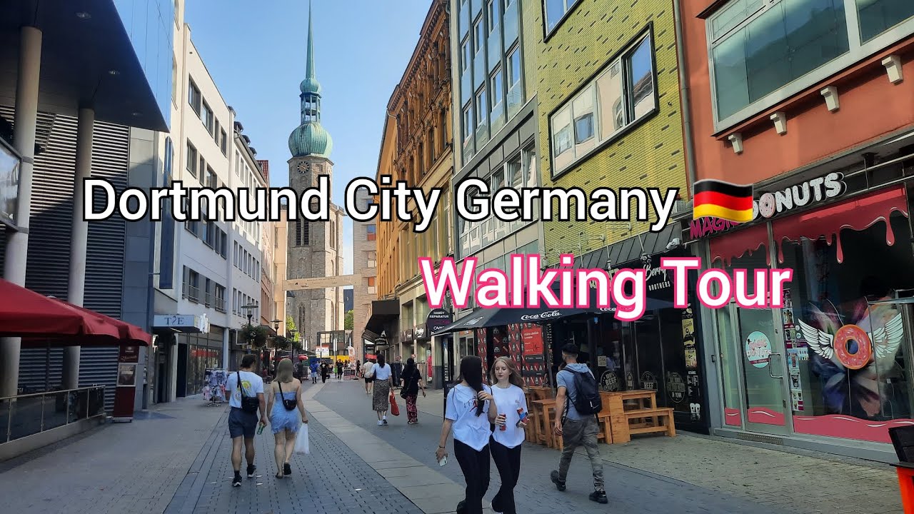 Dortmund, Germany Walking Tour | Summer 2022