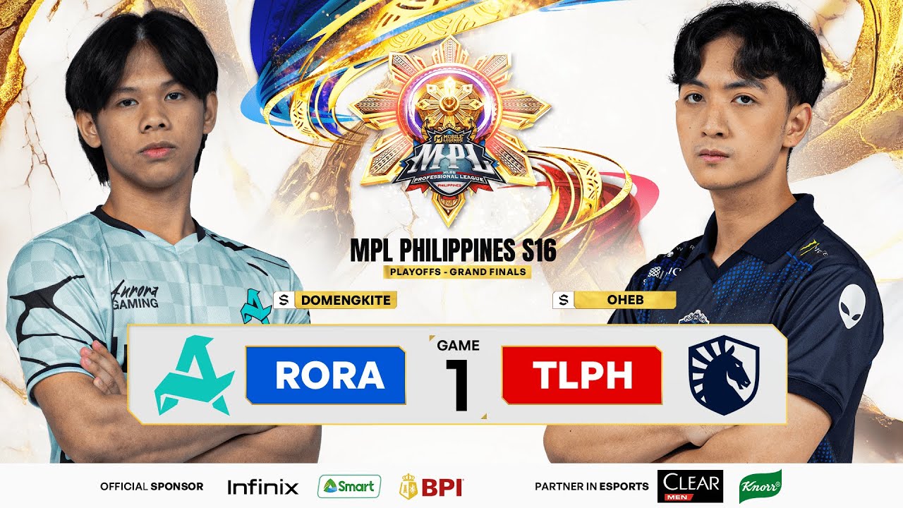 MPL PH S16 - GRAND FINALS - RORA VS TLPH GAME 1