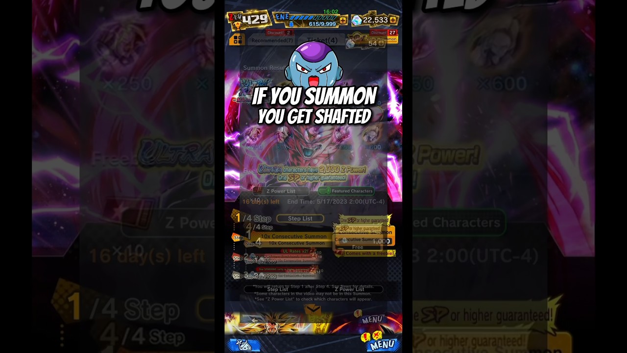 Ultra Buu summons | Dragon Ball Legends #dragonballlegend