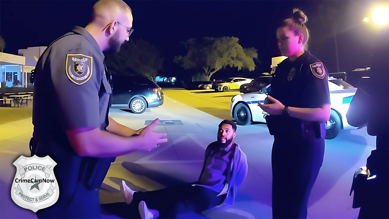 Drunk Marine Loses Control &mdash; Fights Cops