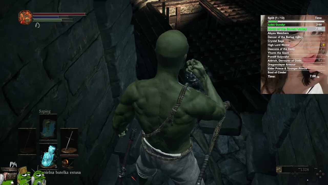 Dark Souls 3 hitless + damageless any%