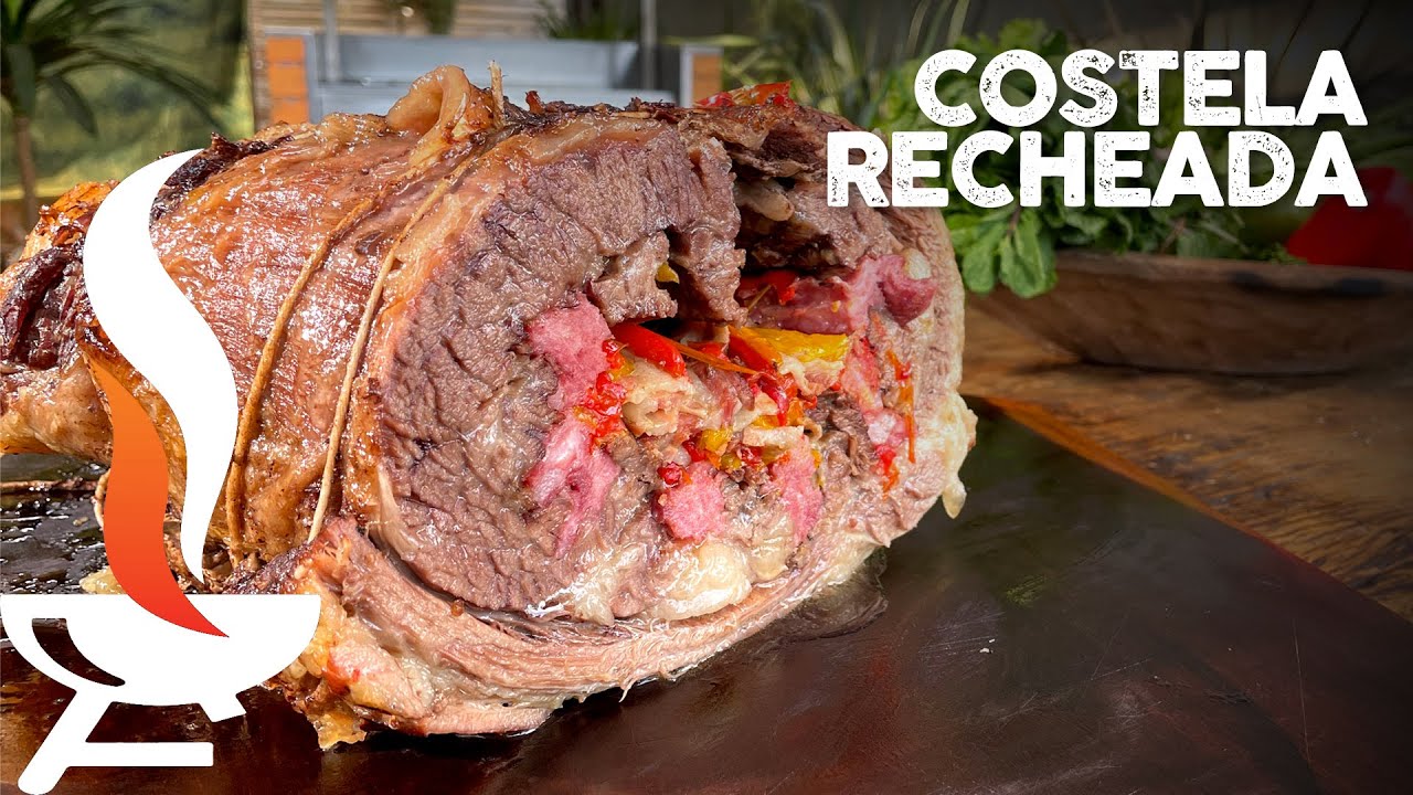 Costela Desossada Recheada I Churrasqueadas