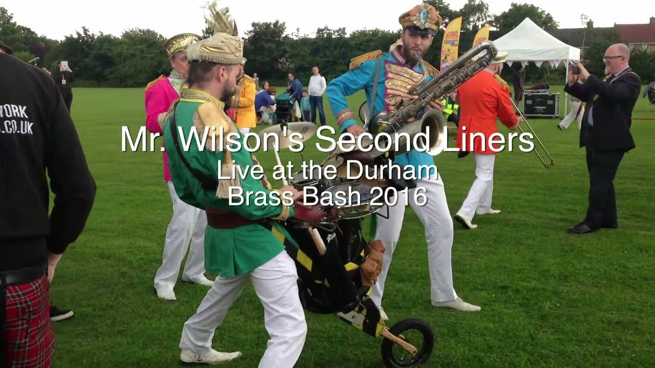 Mr. Wilson's Second Liners (Mix) at the Durham Brass Bash 2016