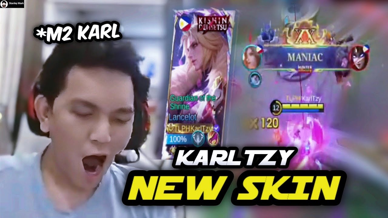 Karltzy was AMAZED by Lancelot's New Skin and went into 'M2 Karl' Mode! 😮