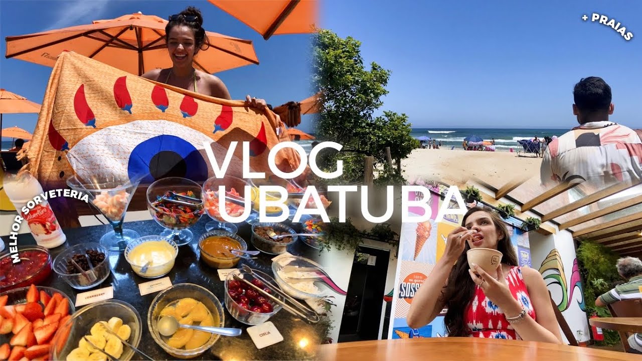 UBATUBA | melhor sorveteria, conhecendo mais praias, dicas de quiosques&hellip;
