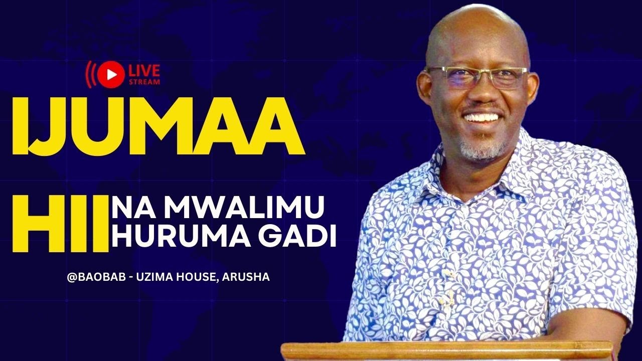 #livestream   | UZIMA HOUSE - ARUSHA | Mwl. Huruma Gadi | 07.06.2024