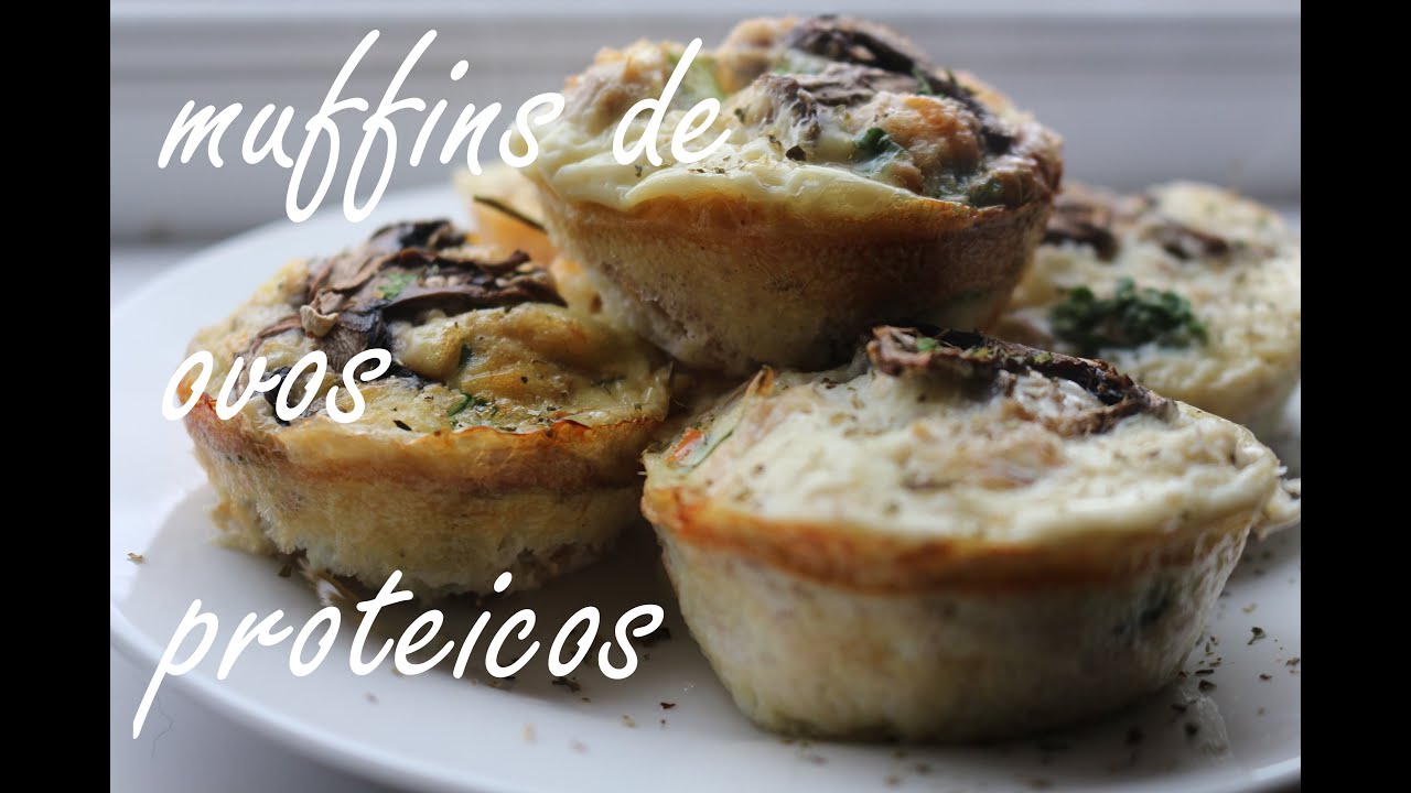 Muffins De Ovos Proteicos | Sem Gluten | Joanabbl 156