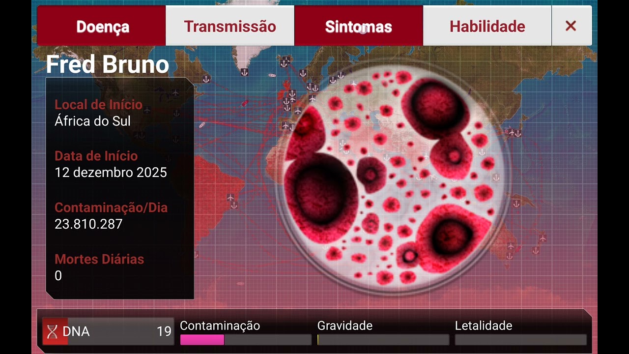 Modo Bactéria - Fred Bruno (Plague Inc)