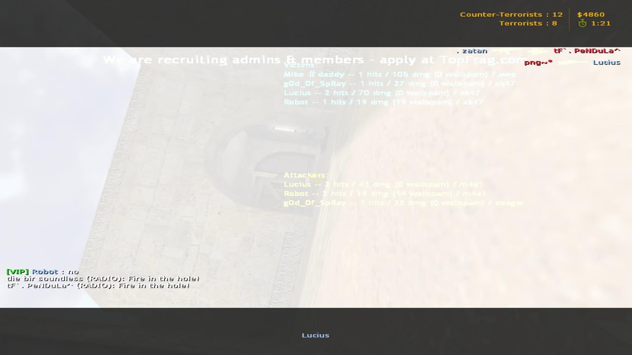 chia counter-strike 1.6 stream