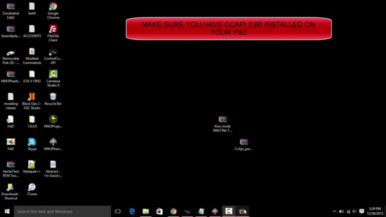Fix CCAPI 2.60 RTM Tools / KIWI MODZ TOOL