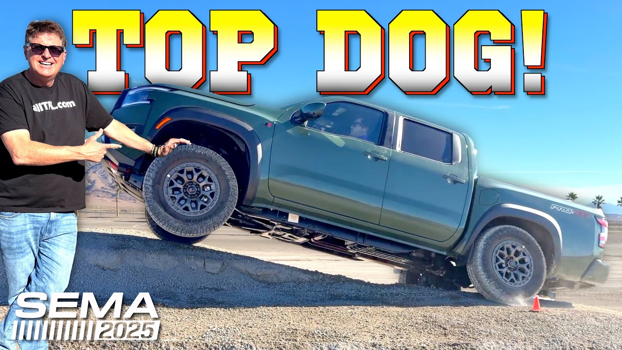 Теперь появился Nissan Frontier Pro-4X R от ROUSH — вот в чём суть! | SEMA 2025