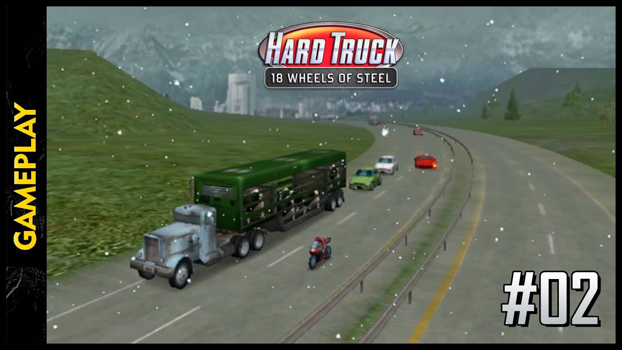 HARD TRUCK: 18 Wheels of Steel (Rockies: Helena x Cheyenne)(Gameplay) #02