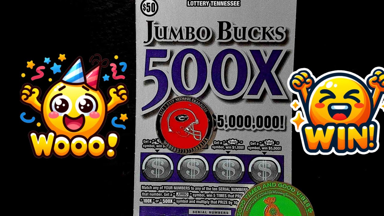 ‼BIG PROFITS ON THIS 500X JUMBO TN LOTTERY SCRATCH OFF TICKET‼
