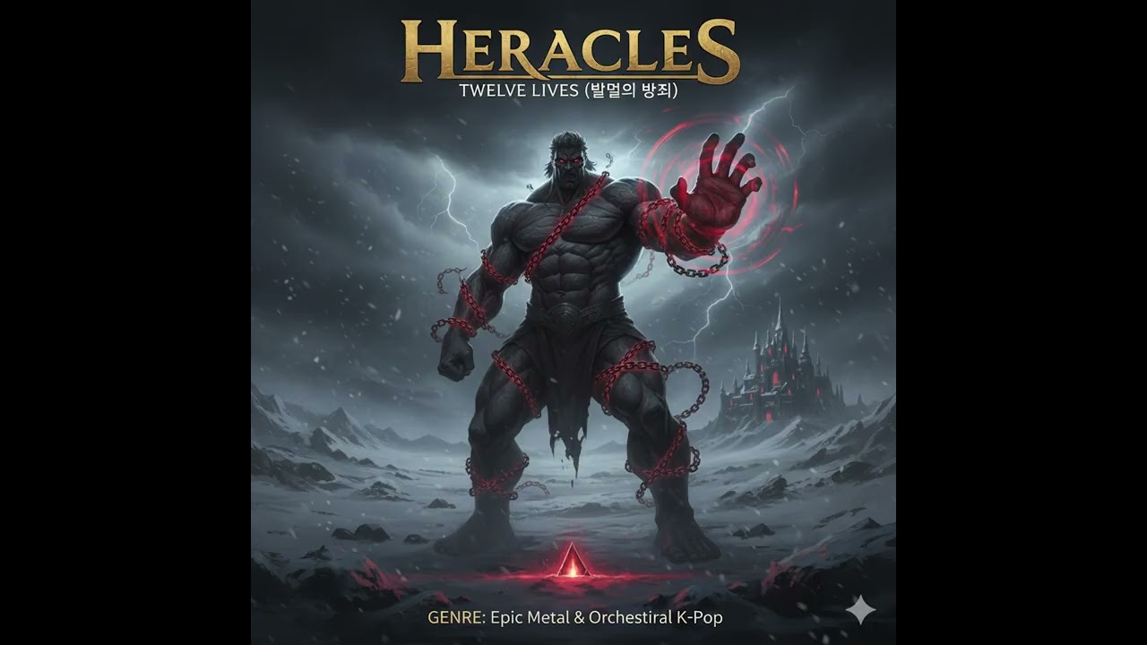 HERACLES - TWELVE LIVES (불멸의 방패) | Official Audio | Epic Metal #kpop #music #aiart