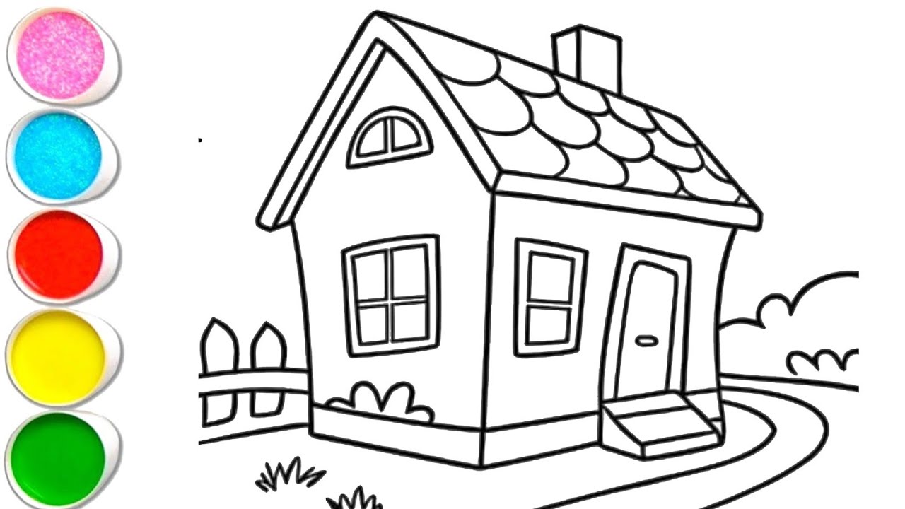 Doodle Your Dream House: Simple Steps & Bright Colors for Little Artists