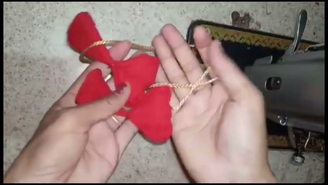 Tassels tutorial /latkan banane ka tarika. Dori latkan 