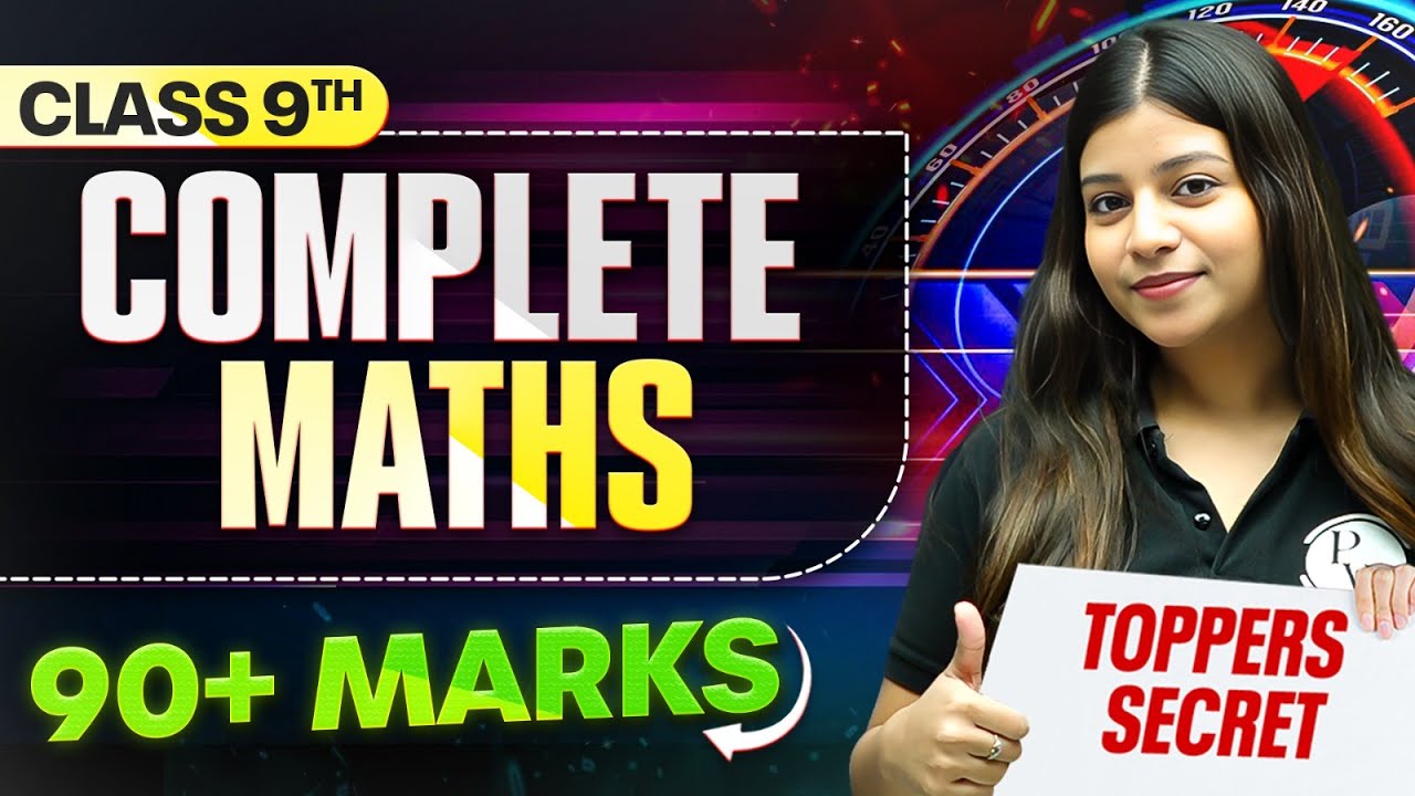 Class 9 MATHS Marathon In One Shot | Most Important Questions + Theory | ICSE Board