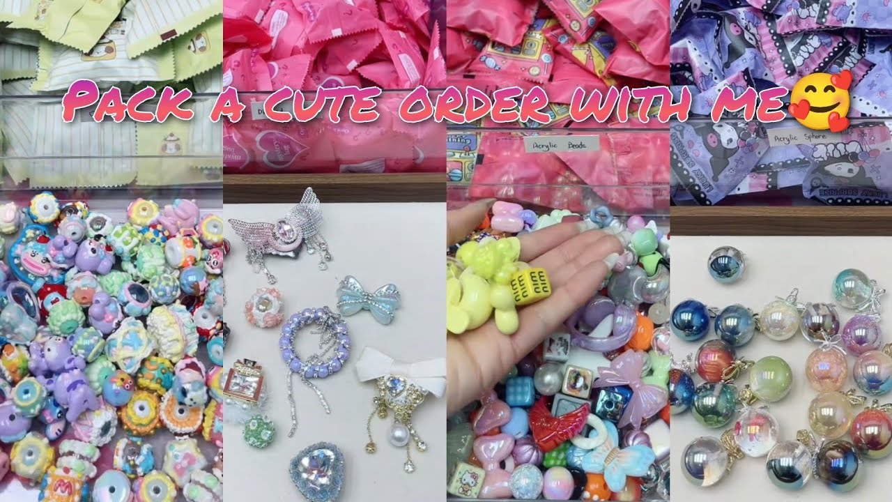 😱Oil painting/💎beads/Acrylic beads/Acrylic Sphere Pendant🥳 Lovely order💗