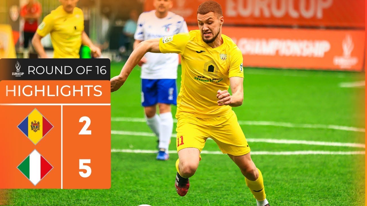 Moldova vs. Italy (2:5) | Socca EuroCup 2024