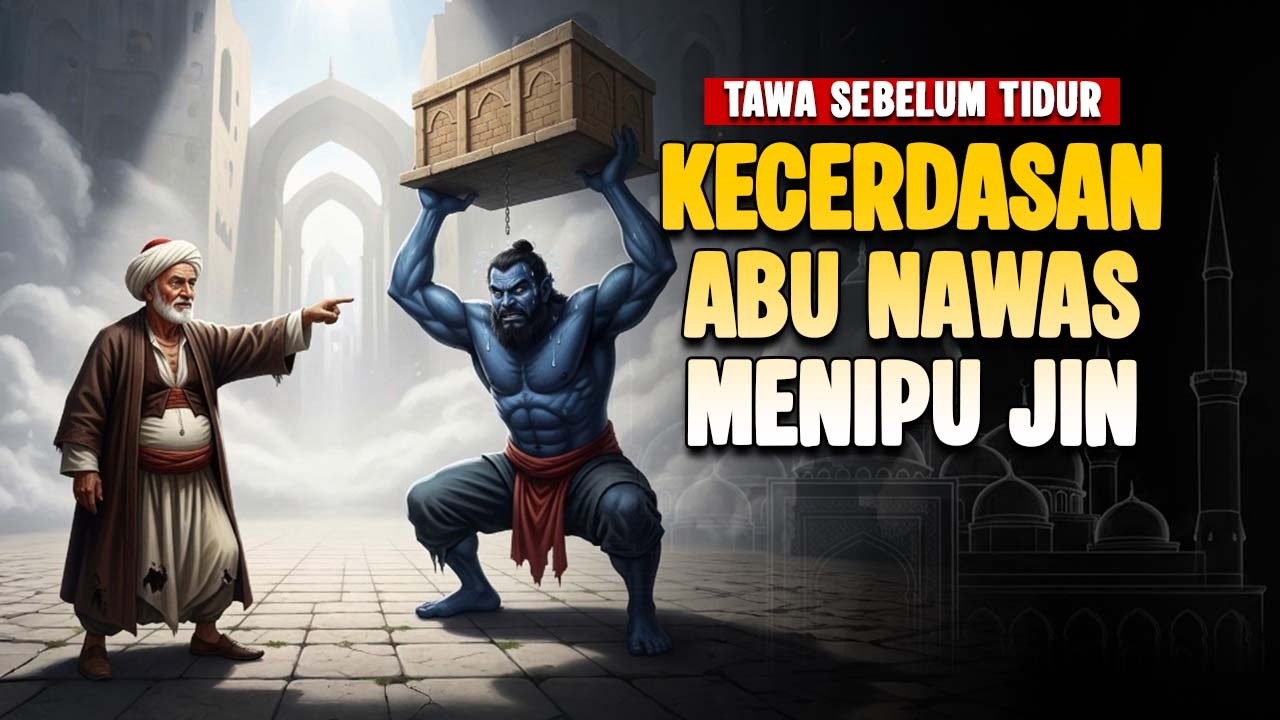 KECERDASAN ABU NAWAS MENIPU JIN — KISAH LUCU PENGANTAR TIDUR