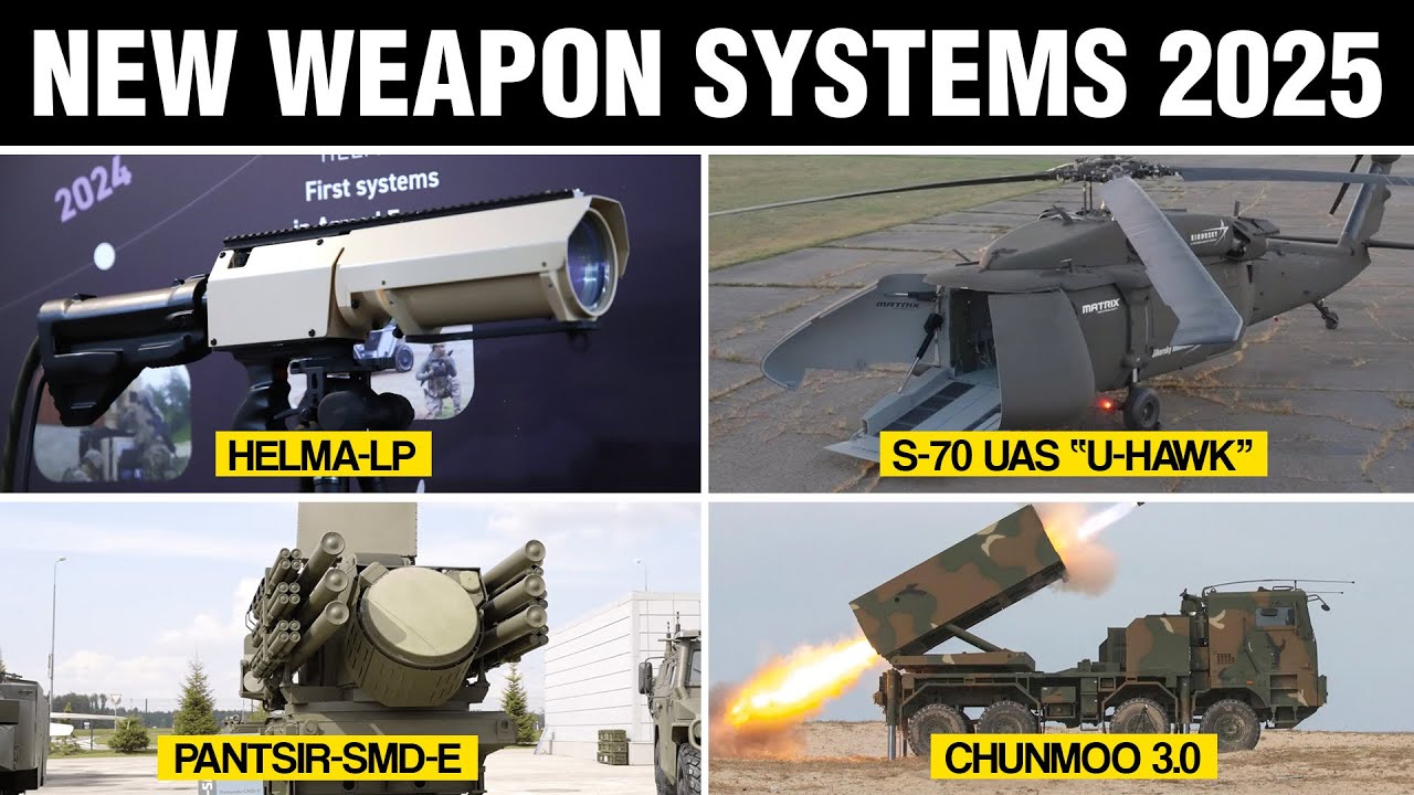 The SCARIEST New Military Weapons Revealed in 2025