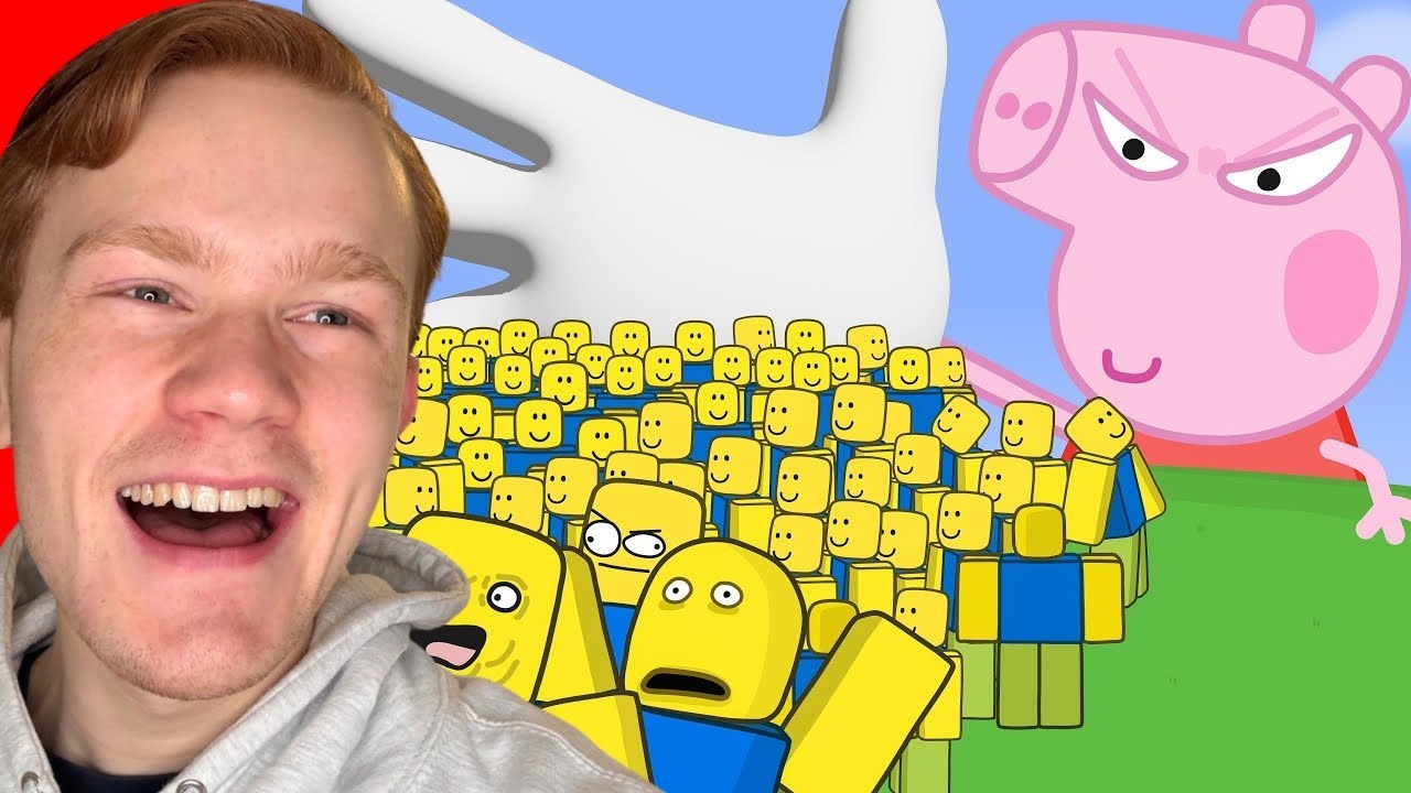 GRETA GRIS vs ROBLOX (Rolig Animation)