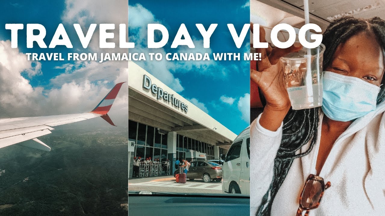 AIRPORT TRAVEL VLOG | FIRST TIME TO TORONTO + SOLO TRIP FROM JAMAICA + PACK WITH ME