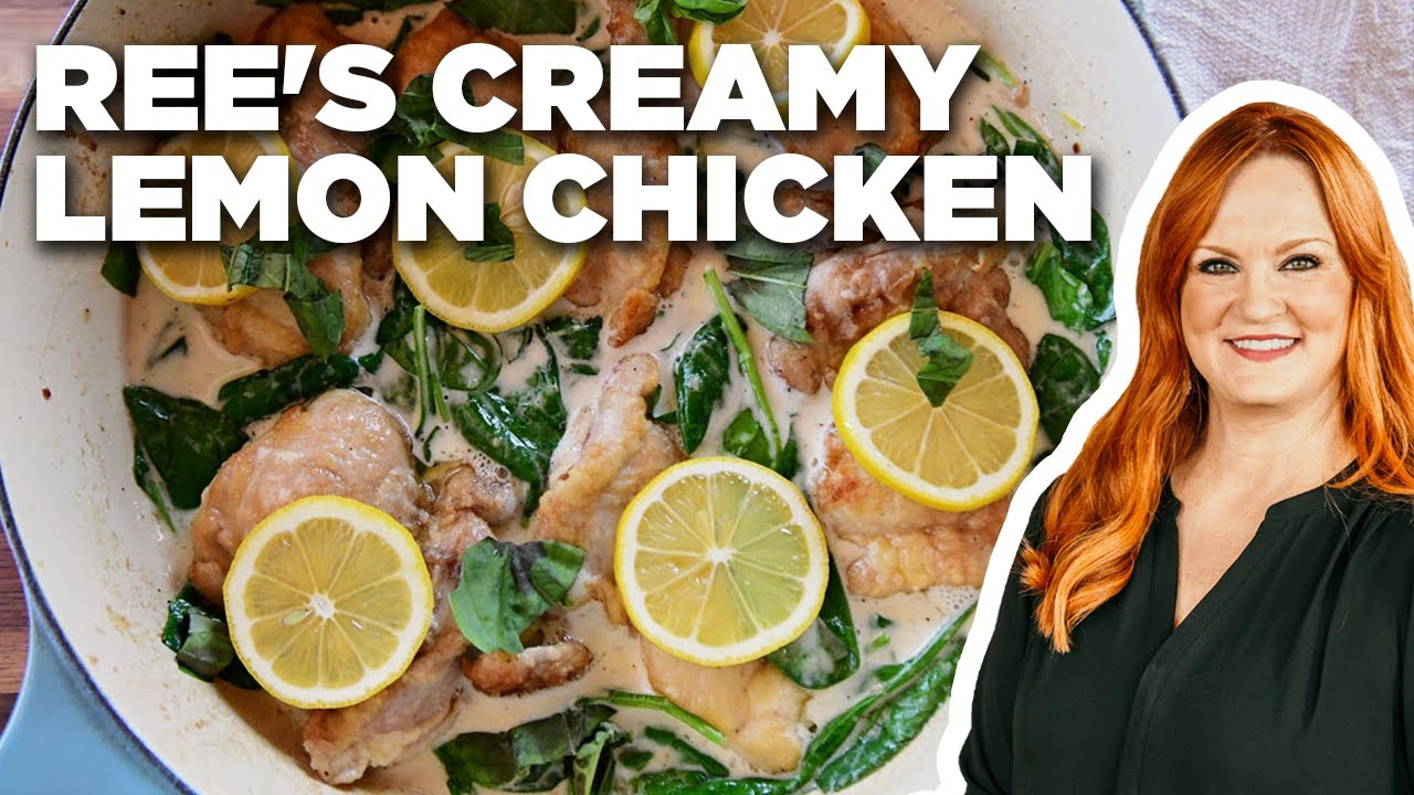 Ree Drummond's One-Pan Creamy Lemon Chicken | The Pioneer Woman | Food Network