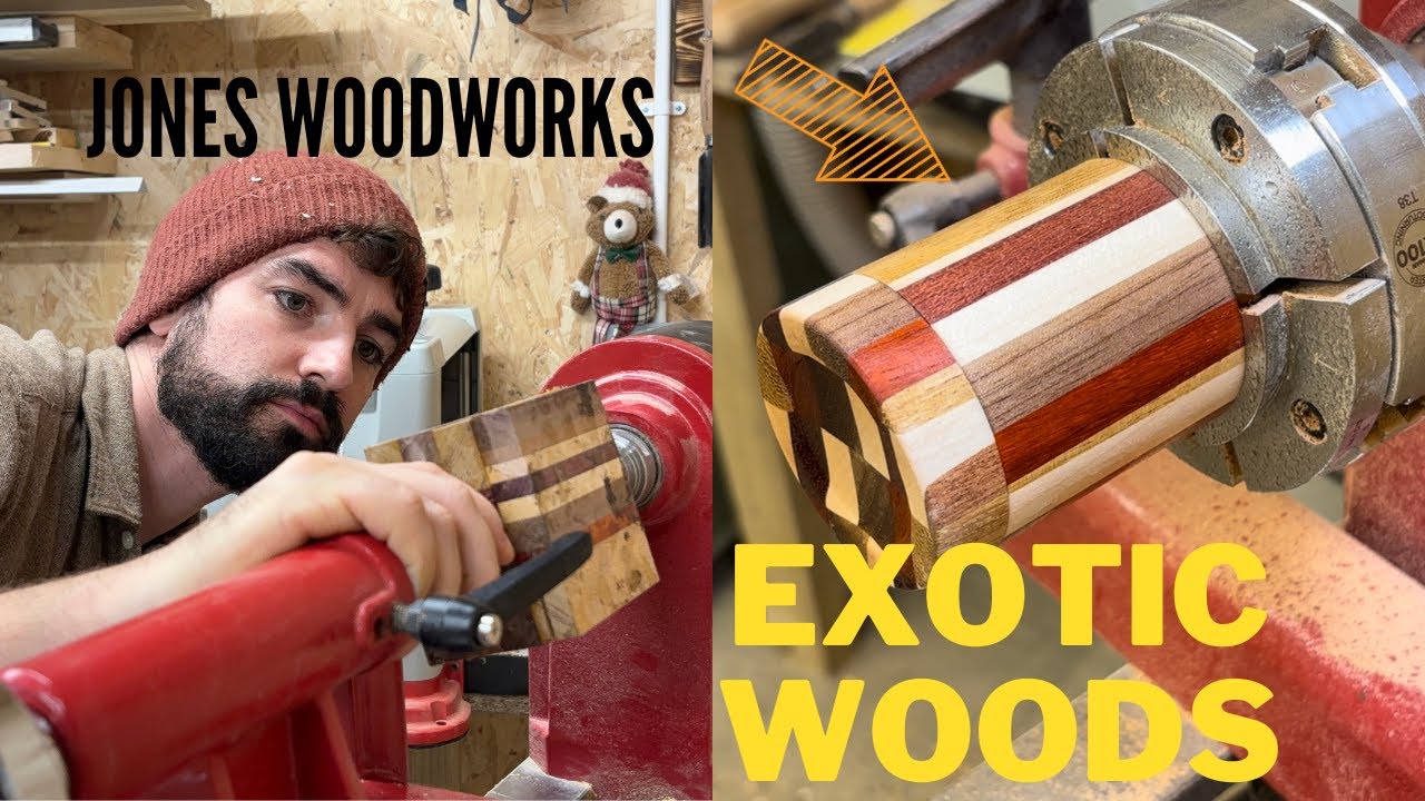Woodturning - Exotic Jewellery Pop Box