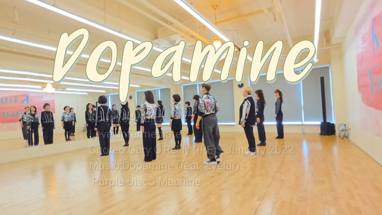 Dopamine linedance |파주운정라인댄스 |김영라인댄스 |운정역1번출구 |민라인댄스코리아파주지부 |셔플댄스준비중