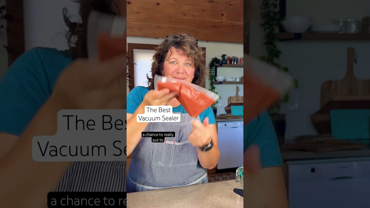 Best Vacuum Sealer #vacuumsealer #foodstorage #foodsaver #review  #productreview #homeec