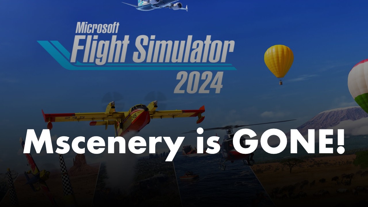 Microsoft Flight Simulator 2024 | Mscenery забанили в маркетплейсе!!