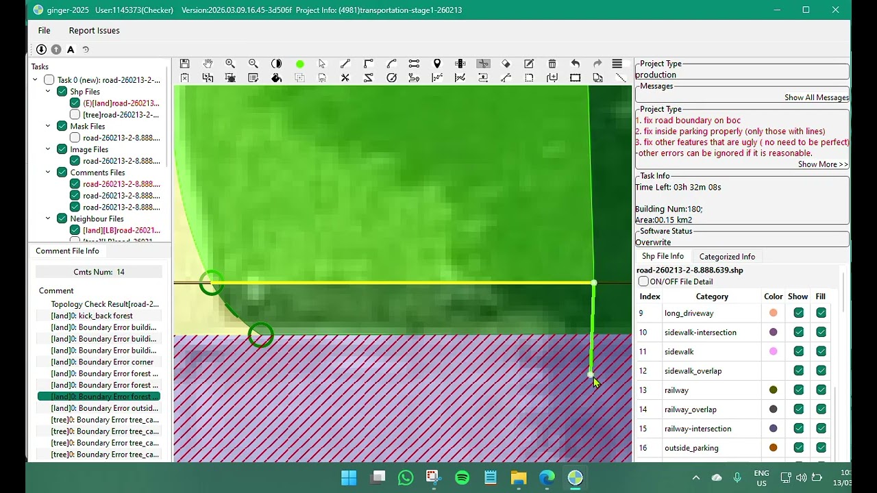 how to fix boundary topo error